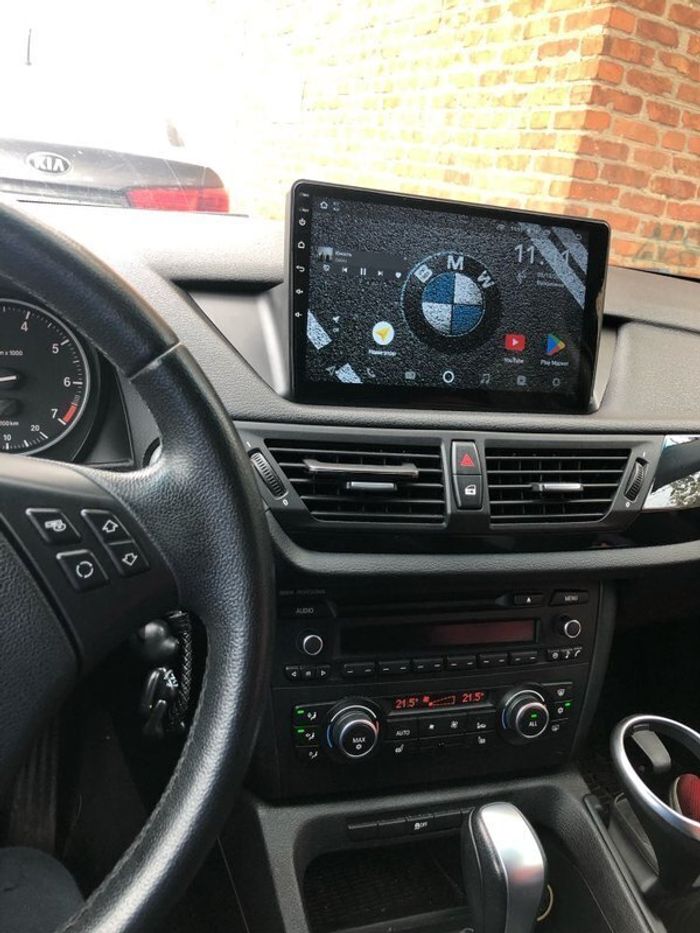 Магнитола для BMW X1 E84 2009-2014 - Kuberg OL-1959 QLed, Android 12, Быстрая, CarPlay, 4G SIM-слот