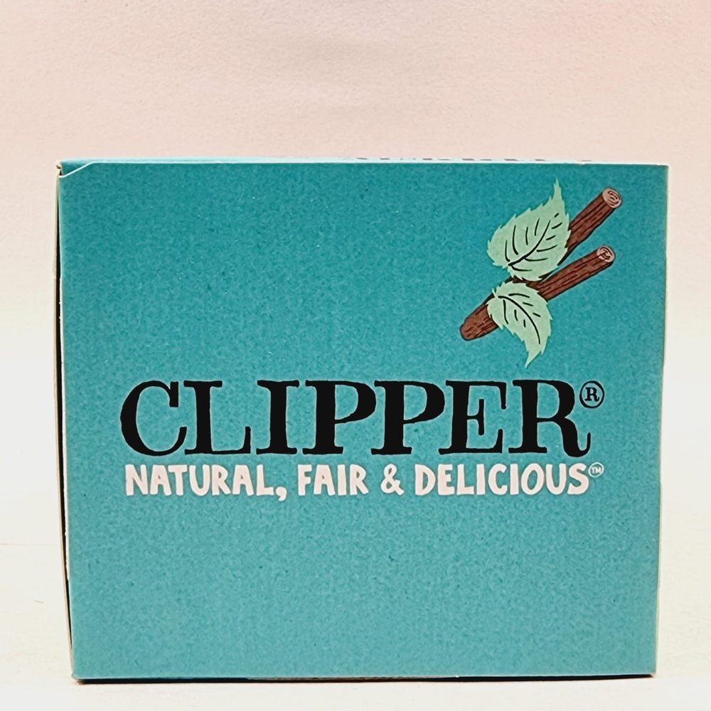 Чай травяной CLIPPER "ORGANIC LIQUORICE & PEPPERMENT INFUSION" Лакрица и перечная мята 20 пакетиков 30 г (из Финляндии)