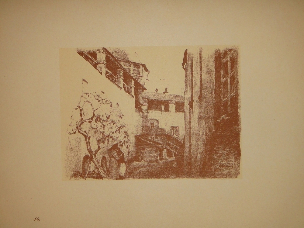 "Уголки Сергиева Посада". Автолитографии Владимира Соколова. 1922г.