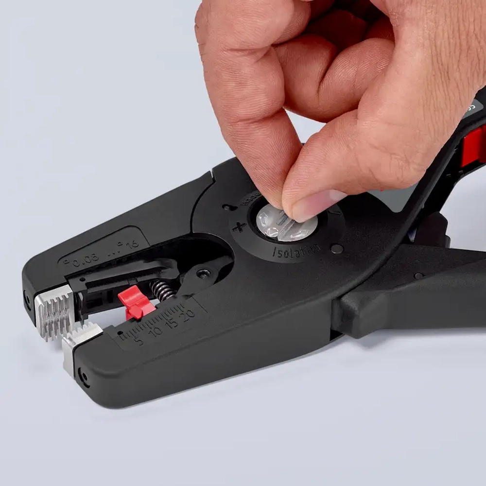 Автоматический стрипер PreciStrip16 195 мм 12 52 SB Knipex 12 52 195 SB