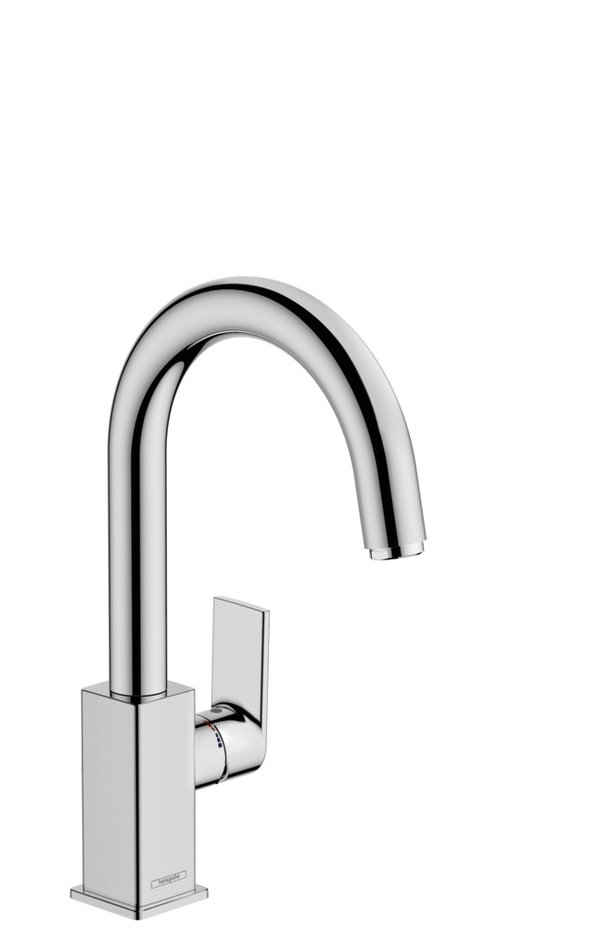 Смеситель для раковины Hansgrohe Vernis Shape однорычажный, с поворотным 71564000
