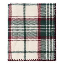 Скатерть Шотландская клетка из коллекции new year essential, 180x180см