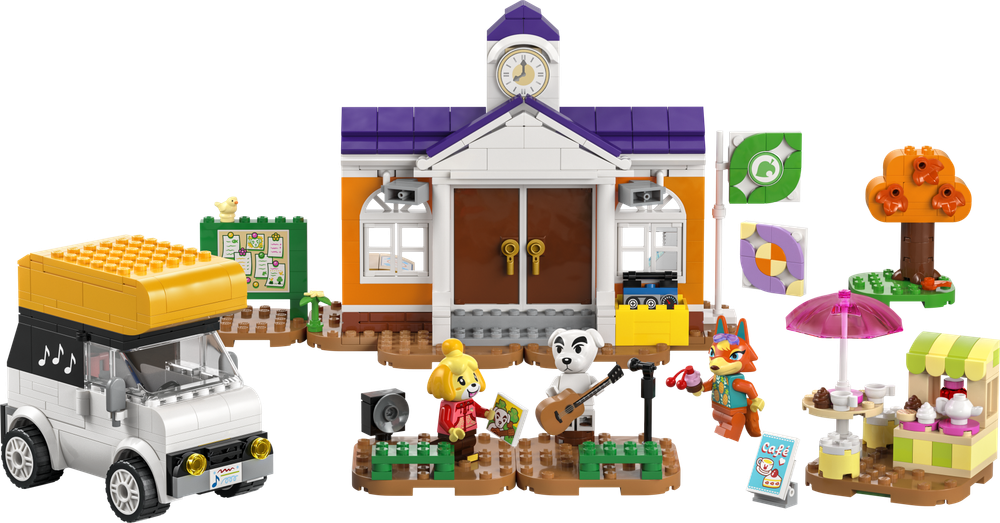 Конструктор Лего Анимал Кроссинг Концерт на Площади 77052 LEGO Animal Crossing K.’s Concert at the Plaza 550 деталей 7+