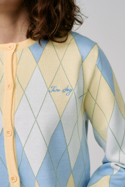 Кардиган "Argyle Code"