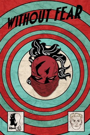 Металлический пин «Daredevil Elektra»