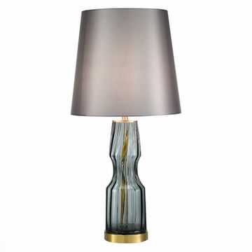 Прикроватная лампа 1*E27 SL1005.104.01 дымчатый/латунь/серый Saya ST-Luce