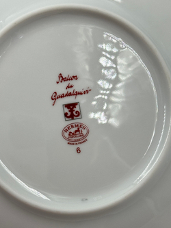 Тарелка Hermes «Balcon du Guadalquivir»