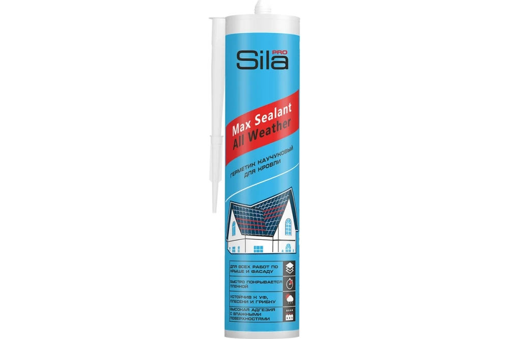 Герметик каучуковый SILA PRO MAX SEALANT ALL weather 290 коричневый