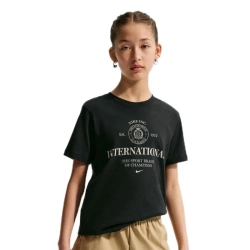 Футболка для девочки Nike Kids Sportwear Club Rules - black