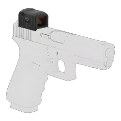 Прицел коллиматорный Vector Optics Frenzy FA 1x18x22 MRT (SCRD-M75) - устави к на пистолет, вид справа