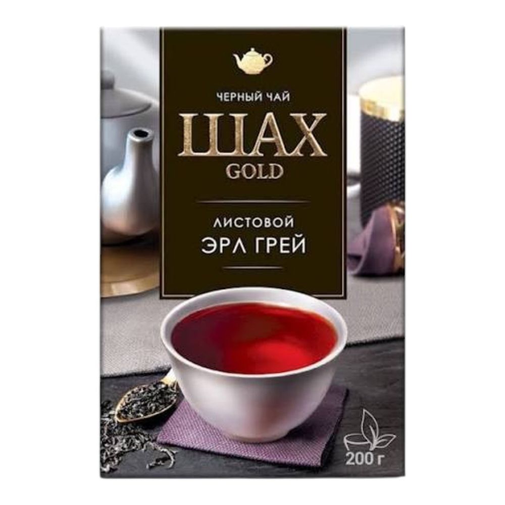Чай Шах Голд Эрл Грей 200гр
