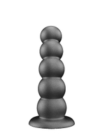 Черная насадка-плаг на харнесс PLATINUM 7 - 19,5 см.