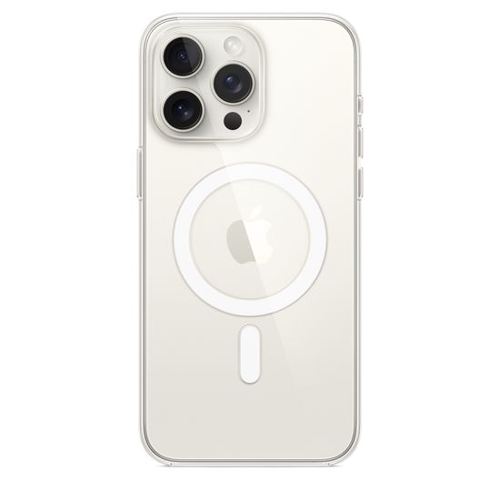 Прозрачный чехол Apple для iPhone 15 Pro с MagSafe