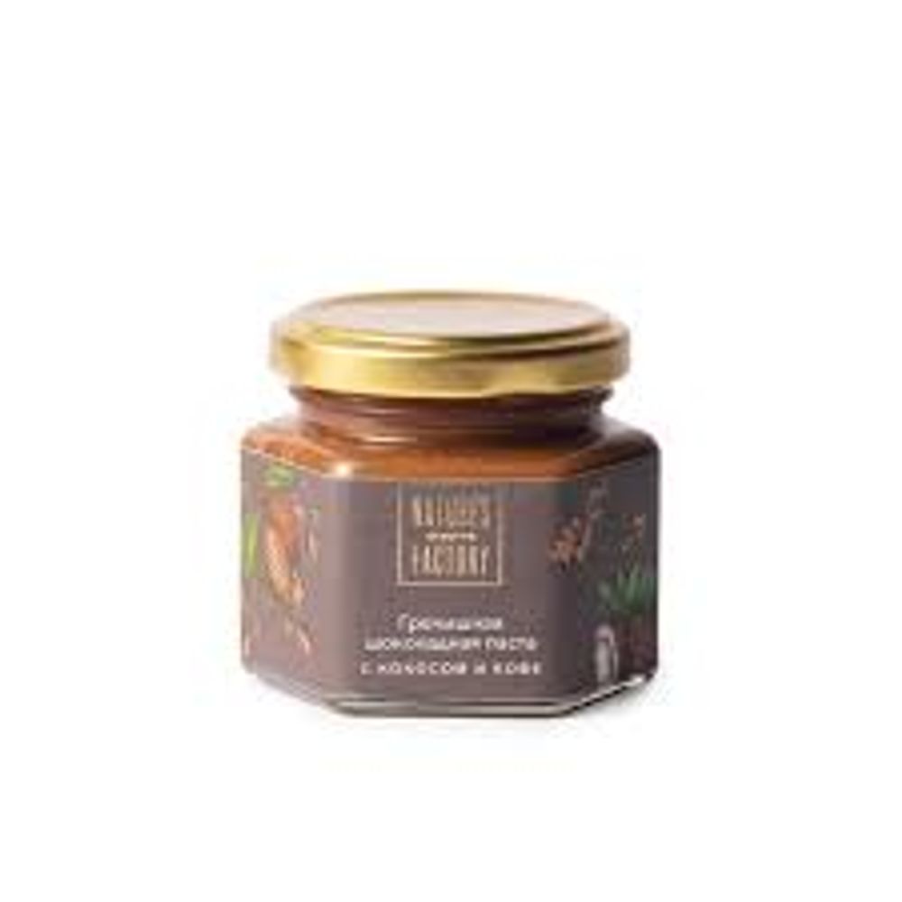 Гречишная паста Nature's own factory с кокосом и кофе 120гр
