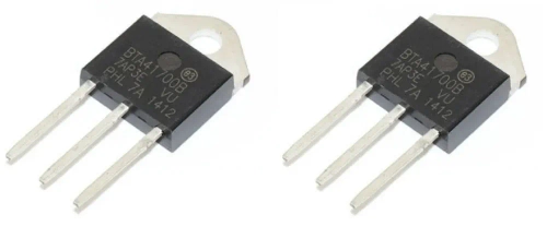 Симистор BTA41-700B (40A, 700V, TO-3P) 2шт