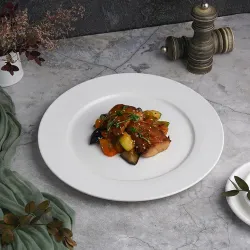 Тарелка d 30,5 см h2 см белая фарфор Classic P.L. Proff Cuisine [3]