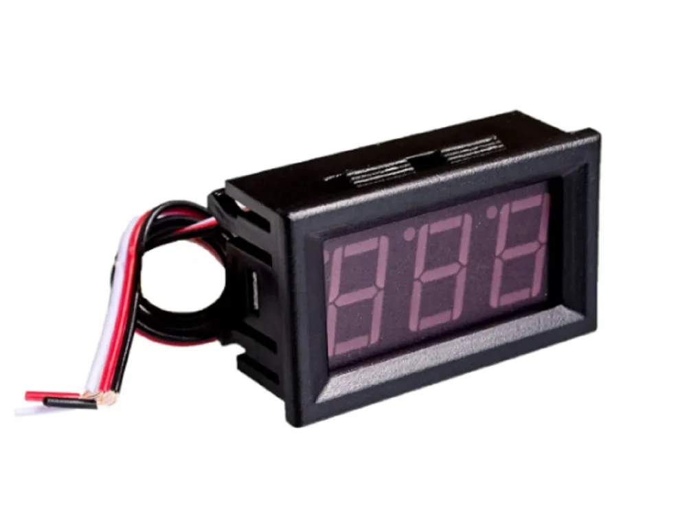 Вольтметр цифровой, ЗЕЛЕНЫЙ 0.56 дюйма предел измерений DC 0-100V