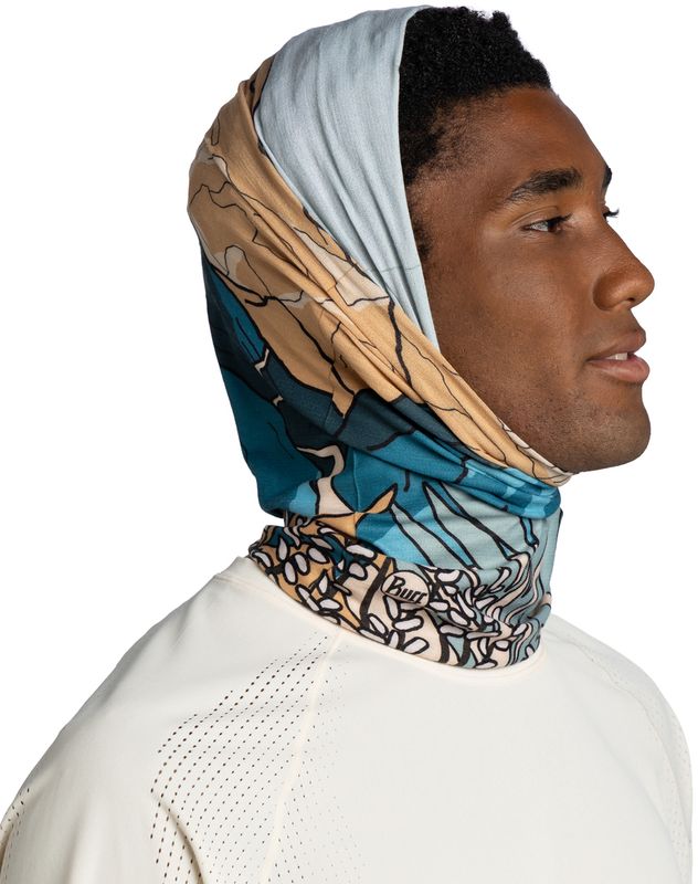 Бандана Buff CoolNet UV Nive Teal Фото 2