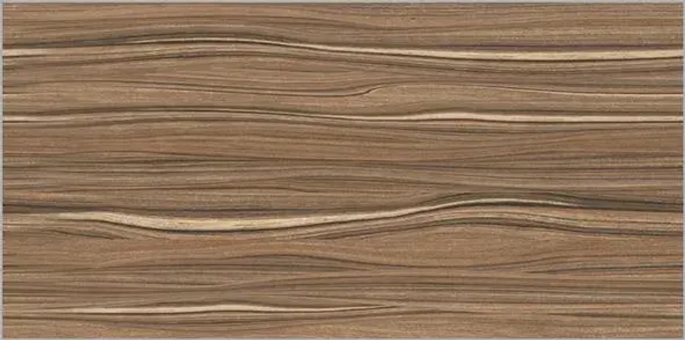 Настенная плитка ALMA Ceramica TWU09PLS424 Plesso 50x24.9 коричневая глазурованная глянцевая под дерево / паркет
