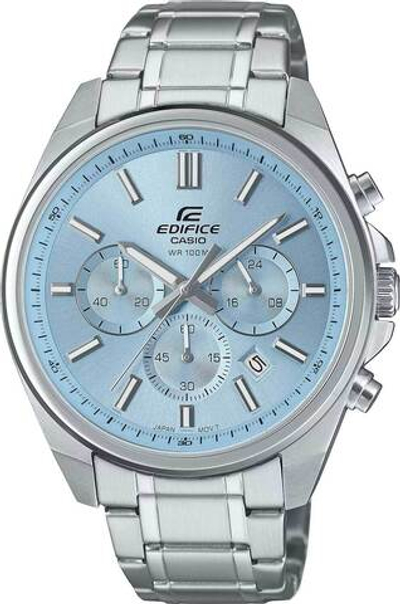 Японские наручные часы Casio Edifice EFV-650D-2B с хронографом