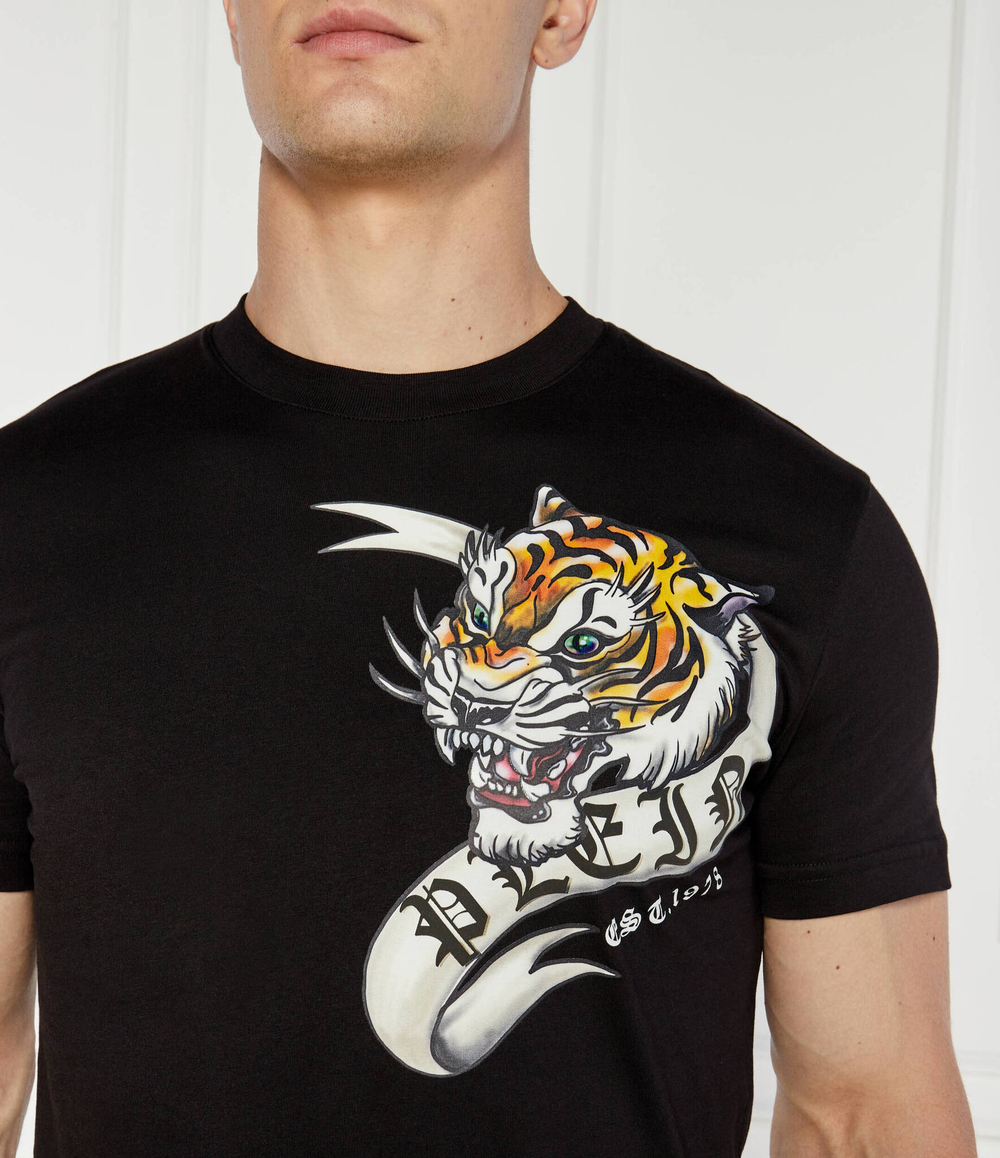 Футболка Tattoo Philipp Plein - черный(MTK7101 PJY002N)
