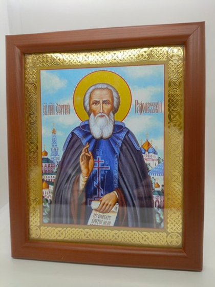Святой Сергий Радонежский 21х17