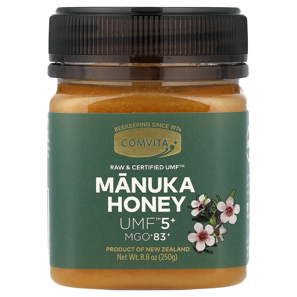 Comvita, мед манука, UMF™ 5+, MGO 83+, 250 г (8,8 унции)