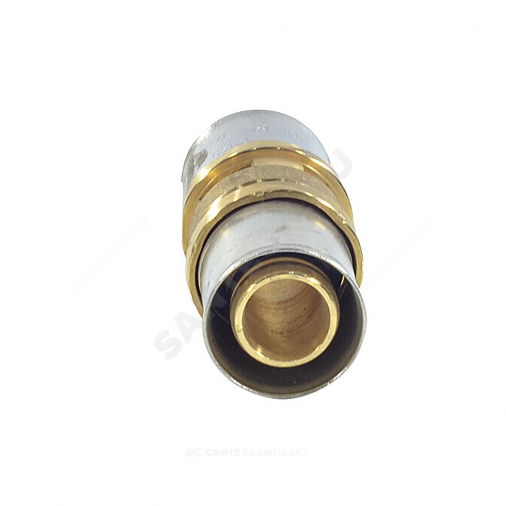 Муфта для МП/PE-X труб латунь пресс Дн 32 RM102 Giacomini RM102Y011