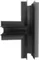 Соединитель T-образный Vision48/22 T-TYPE CONNECT 4822-022-44/92-BK iLedex