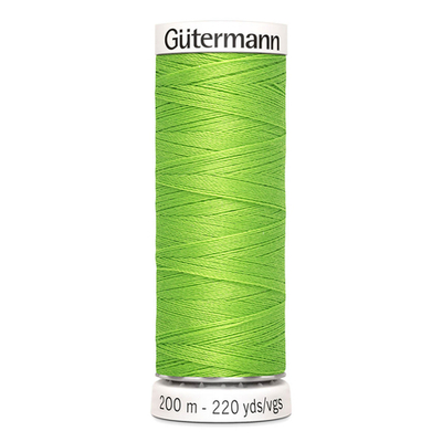 01 Нить Sew-All 100/200 м для всех материалов, 100% полиэстер Gutermann 748277 (336 лаймовый)