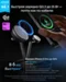 Беспроводная зарядная док-станция Anker Prime 3 в 1 MagGo, AirCool (B25X7) черный (Black Stone)