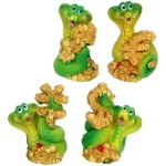 Фигурка новогодняя «Змея - Денежный поток» 3,5*3,5*5,5 см