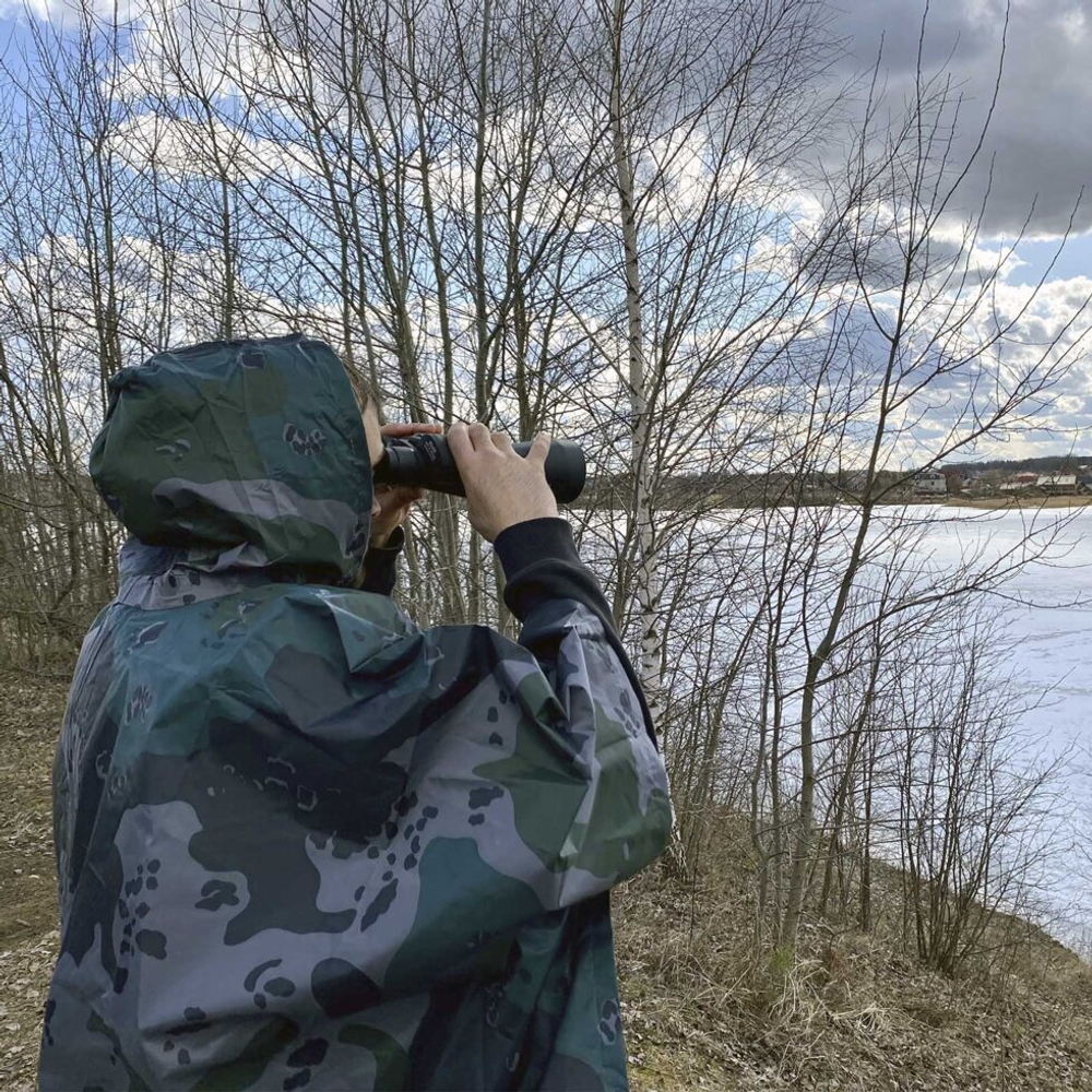 Водонепроницаемый дождевик US Flower Camo