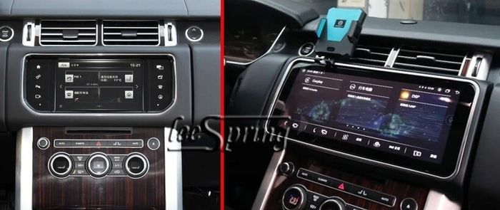 Магнитола для Range Rover Sport 2013-2017 (BOSCH) - Kuberg NH-R1203 монитор 12.3" на Android 9, 4G SIM-слот