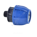 Муфта компрессионная ПЭ Дн 20х3/4" НР Ру16 RTP (РосТурПласт) 11496