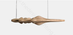 Pendant design lamp UFO  L120 (dark Wood)