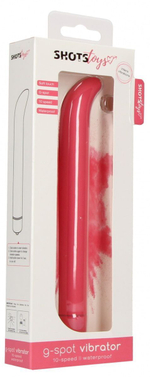 Розовый компактный вибростимулятор G-Spot Vibrator - 16 см. (Цвет: розовый)