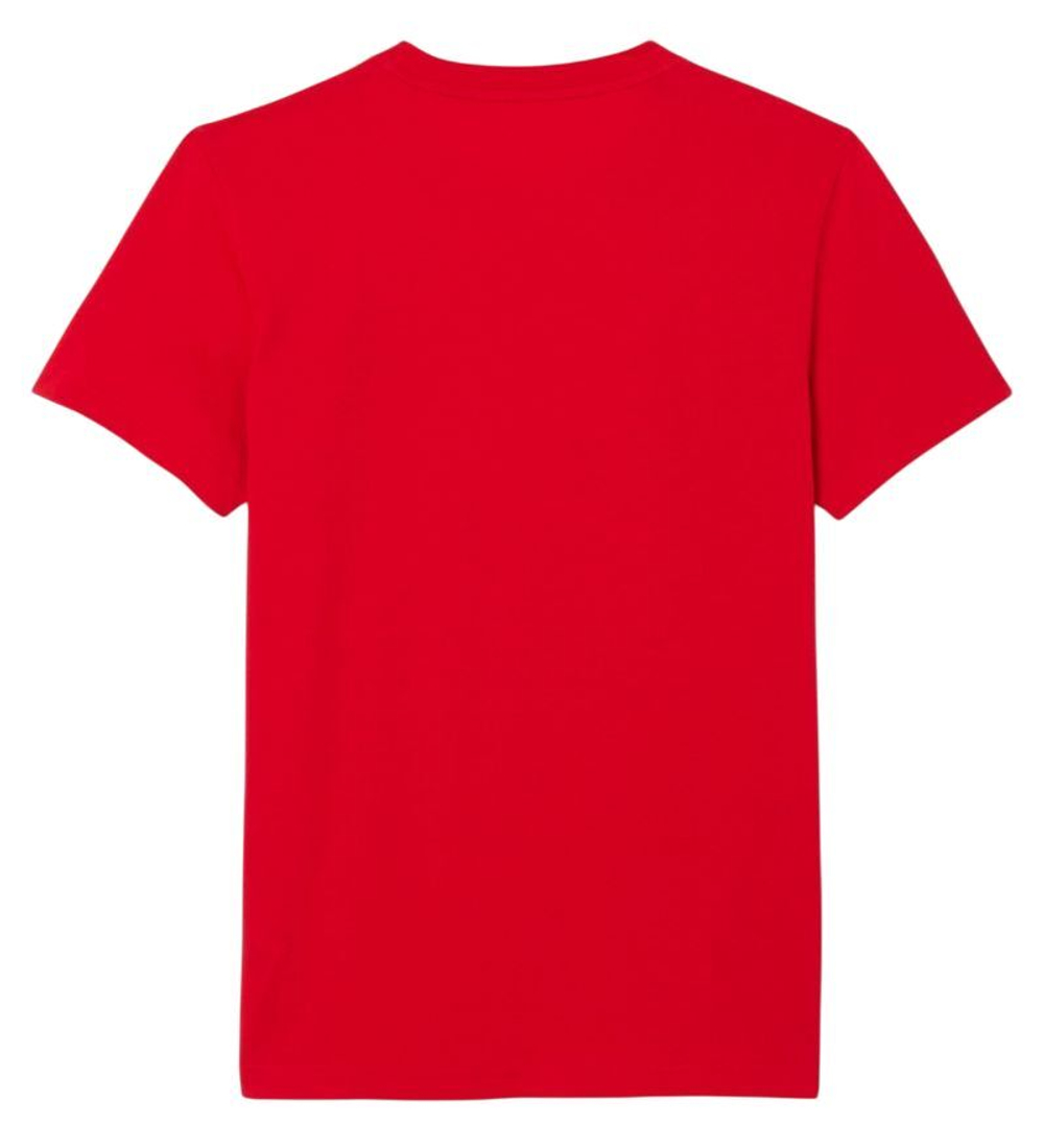 Теннисная футболка Lacoste Tennis x Novak Djokovic Pack - red/navy blue