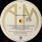 Henry Gross – Henry Gross (Новая зеландия 1977г.) Т