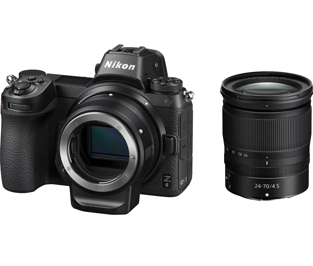 Цифровая фотокамера Nikon Z6 Kit 24-70mm f/4 S + переходник FTZ