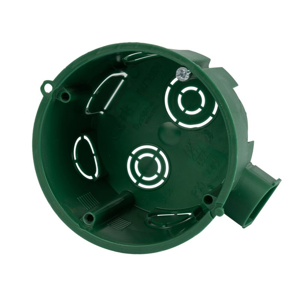Коробка установочная для сплошных стен Systeme Electric 68(65)х45 мм