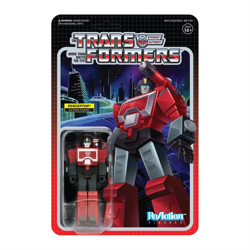 Фигурка Super7 - Transformers ReAction Figure W3-Perceptor