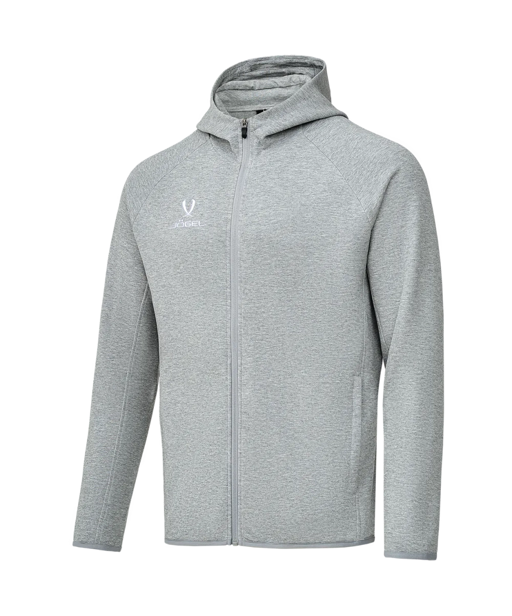 Худи на молнии ESSENTIAL Athlete Hooded FZ Jacket, серый