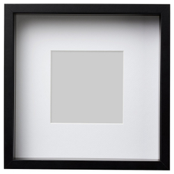 IKEA SANNAHED  (ИКЕА САННАХЕД)  -  Рамка - чёрный 25х25 см