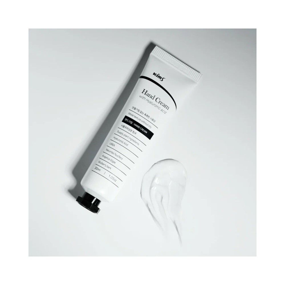 Kims Hand Cream With Hyaluronic Acid Крем для рук с гиалуроновой кислотой, 30 мл