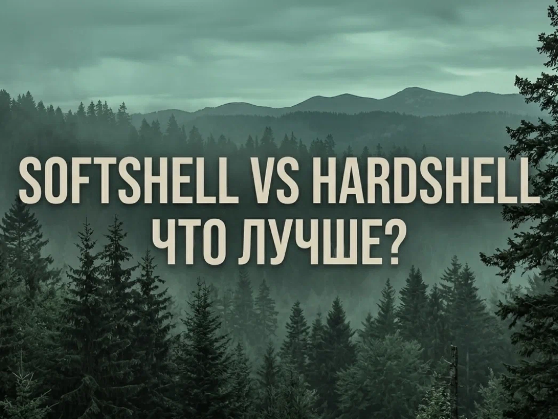 Softshell VS Hardshell. Что лучше?