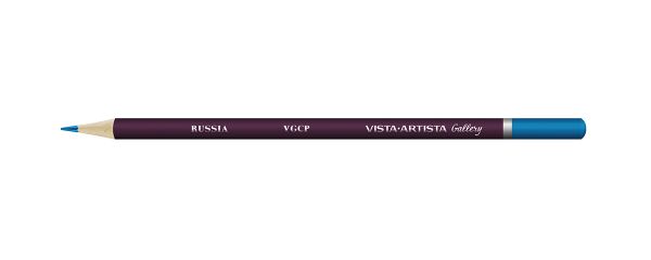 Карандаш цветной художественный заточенный, 6 шт, 506 Синий (Blue), Vista-Artista Gallery VGCP