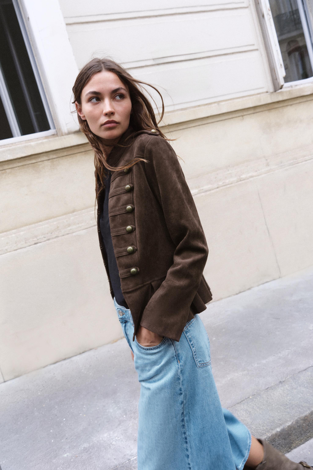 ДЛИННЫЕ ДЖИНСОВЫЕ ШОРТЫ Z1975 — ZARA