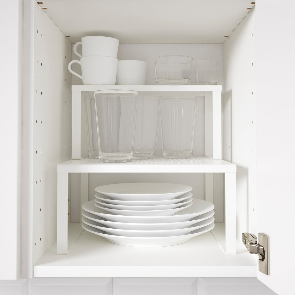 IKEA VARIERA  (ИКЕА ВАРИЕРА)  -  Полка-вставка - белая 32x28x16 см