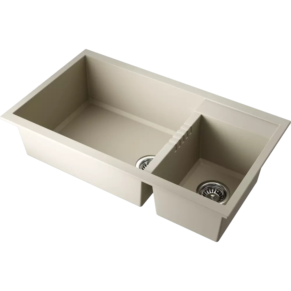 Кухонная мойка Omoikiri Tedori-86-2-LB-BL